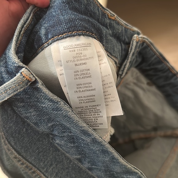NWT Good American Good Classic medium wash jeans size 12/31 - Picture 10 of 10